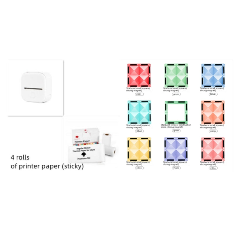 Portable Mini Label Printer Bluetooth-compatible