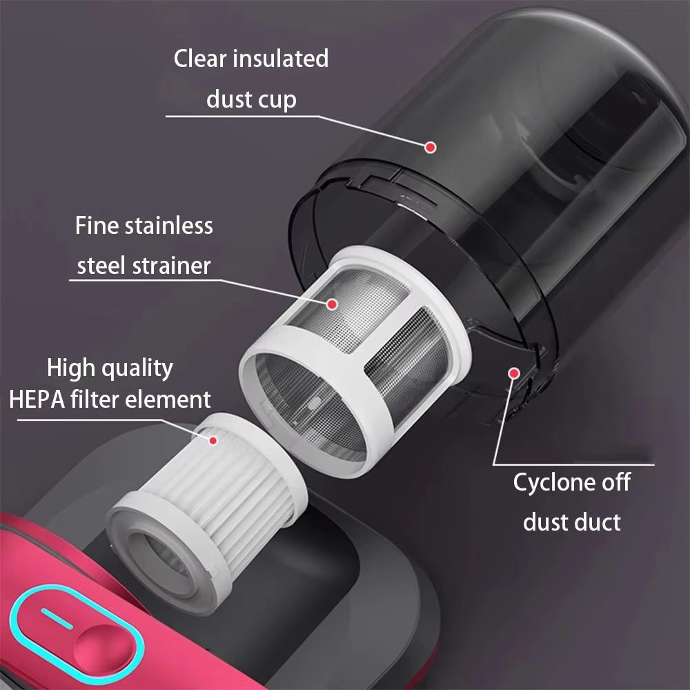 Wireless Mite Remover Bed Vacuum Cleaner