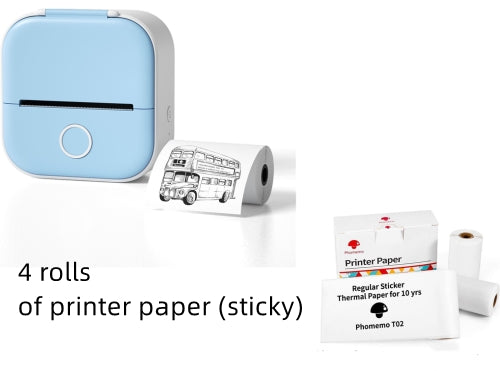 Portable Mini Label Printer Bluetooth-compatible