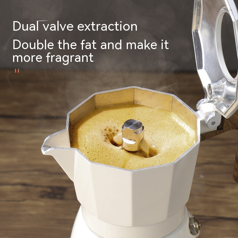 Double Valve Moka Pot Espresso